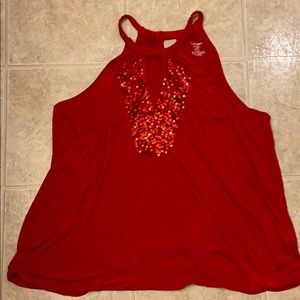 🇺🇸 beautiful red halter